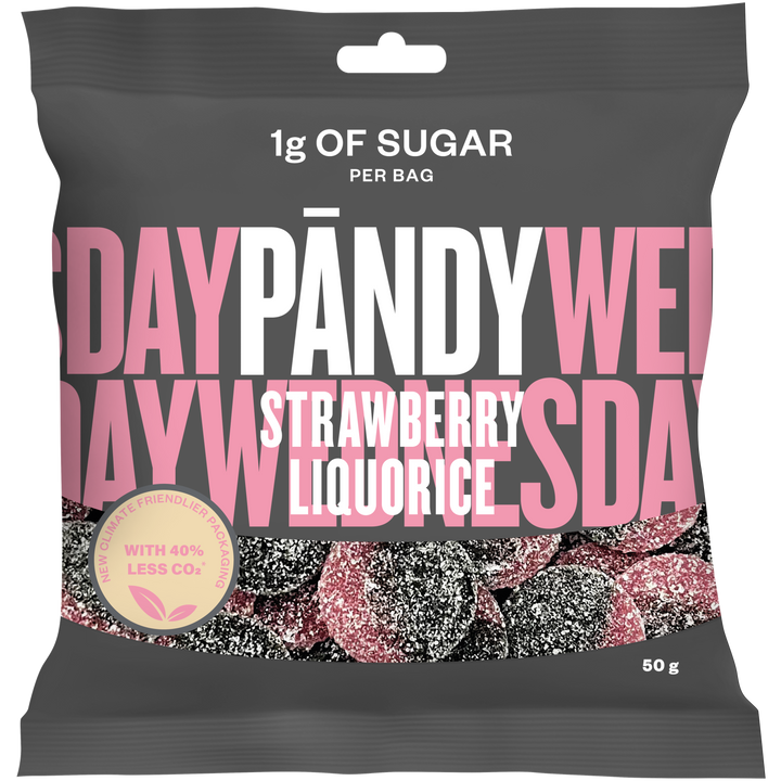 PANDY CANDY (50 g) - Strawberry Liquorice By Klara