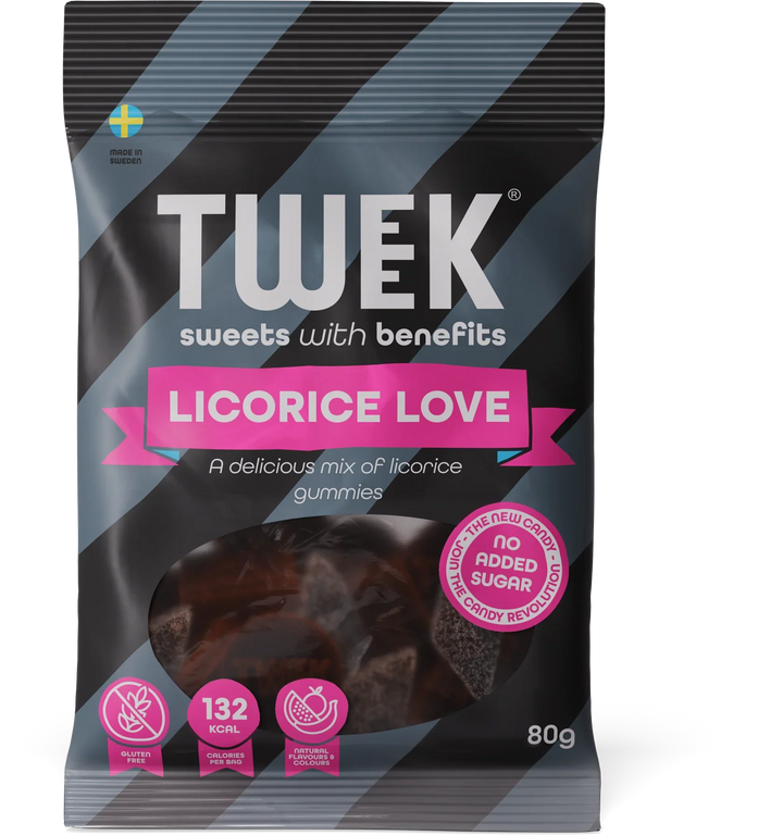 TWEEK Candy - Licorice Love (80 g)