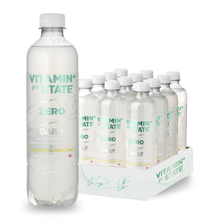 STATE Zero Vitamin - Citrus/Seljankukka (12 x 500 ml)