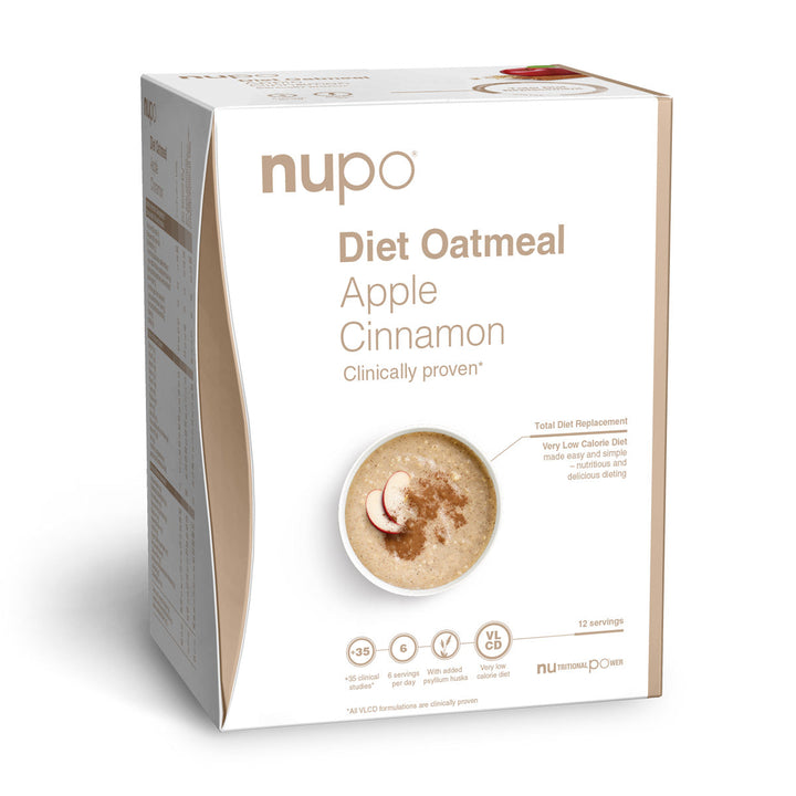 Nupo Diet Oatmeal (384 g) - Apple & Cinnamon