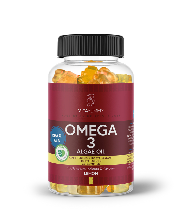 VitaYummy Omega 3 - Lemon (60 kpl)
