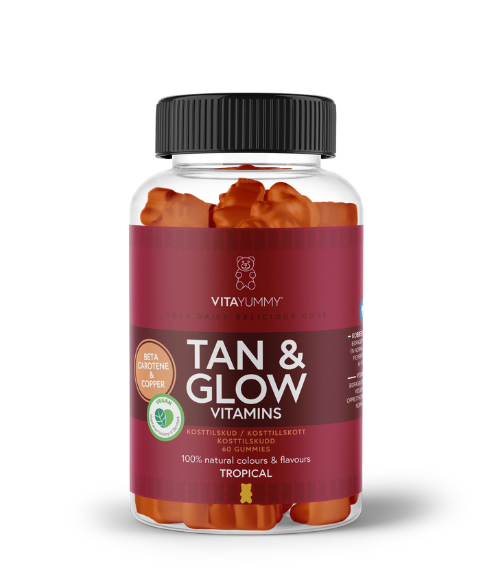 VitaYummy Tan & Glow - Tropical (60 kpl)