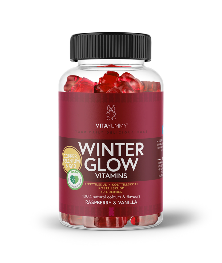 VitaYummy Winter Glow - Raspberry Vanilla (60 kpl)