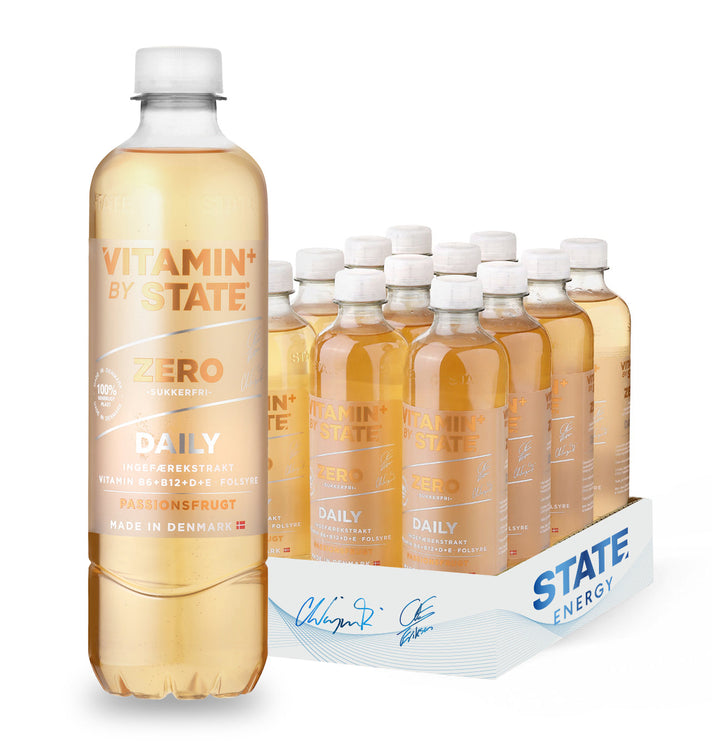 STATE Zero Vitamin - Passionshedelmä (12 x 500 ml)