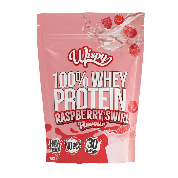 Wispy Whey 100 (1 kg) - Raspberry Swirl