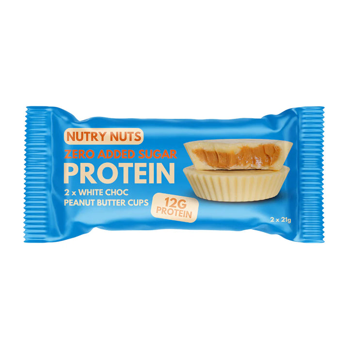 Nutry Nuts Peanut Butter Cups - White Chocolate (42 g)