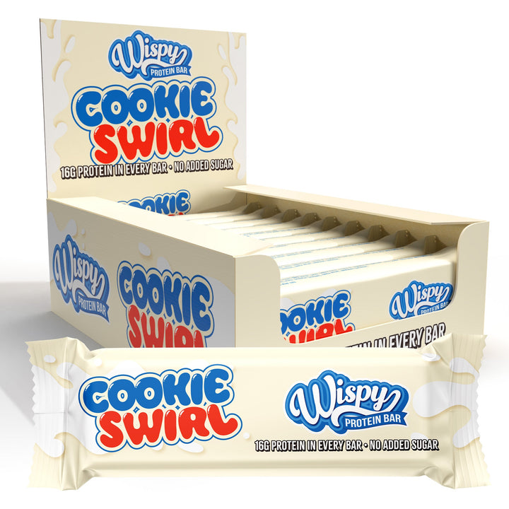 Wispy Proteiinipatukka - Cookie Swirl (10 x 55 g)