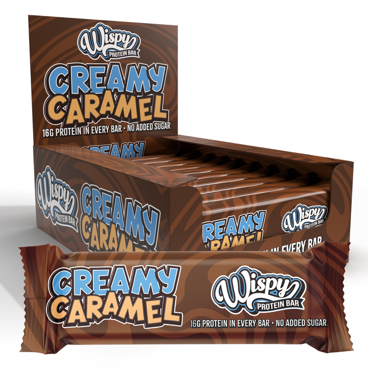 Wispy Proteiinipatukka - Creamy Caramel (10 x 55 g)