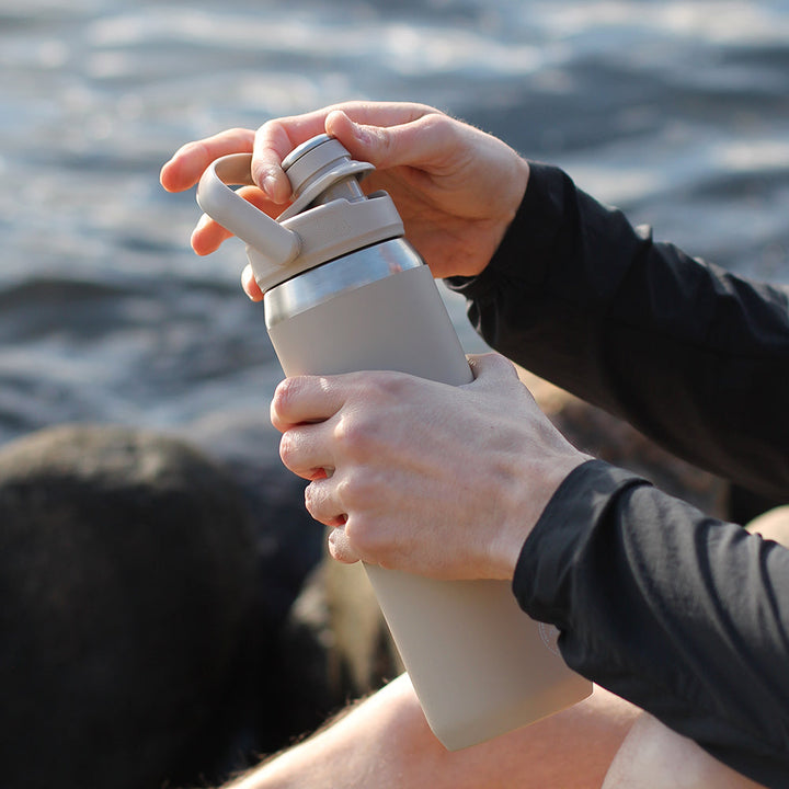 AYA&IDA Sports Bottle - Cream Beige (950 ml)