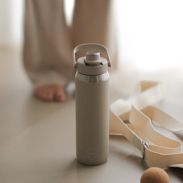 AYA&IDA Sports Bottle - Cream Beige (950 ml)