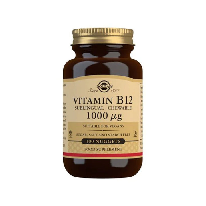 Solgar Vitamin B12 1000 mcg (100 tablettia)