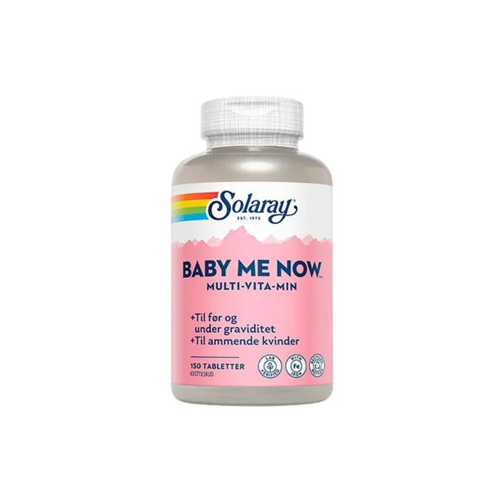 Solaray Baby-Me-Now Multi-Vita-Min (150 tablettia)