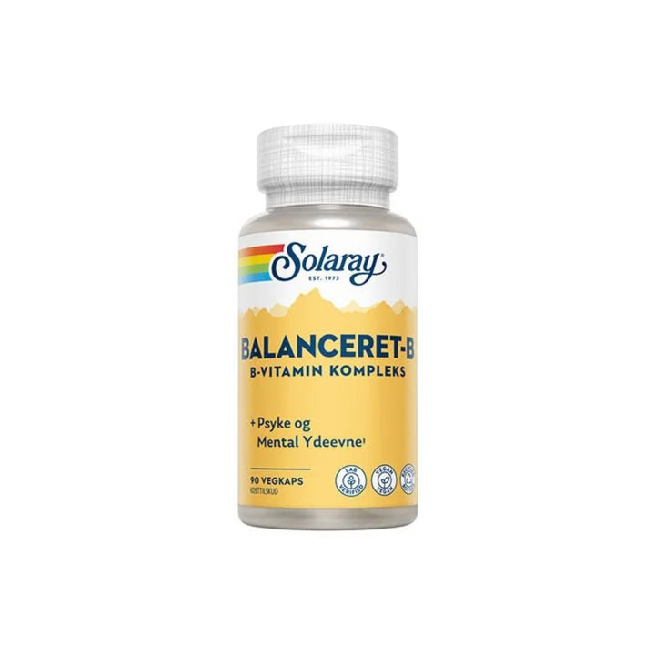 Solaray Balanceret-B (90 kapselia)