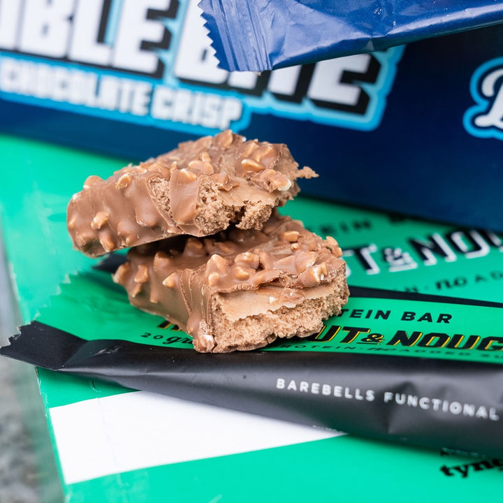 Barebells Proteiinipatukka - Hazelnut & Nougat (12 x 55 g)