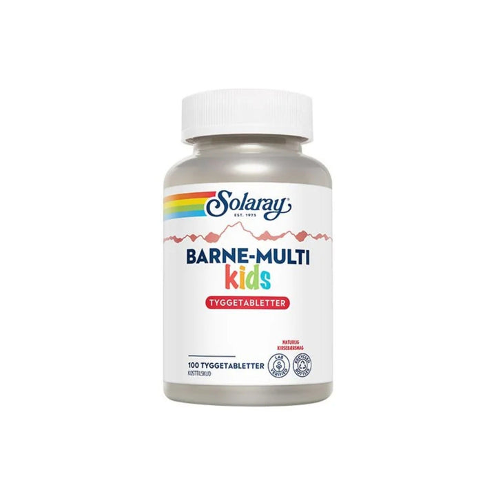 Solaray Barne-Multi kids purutabletti (100 tablettia)