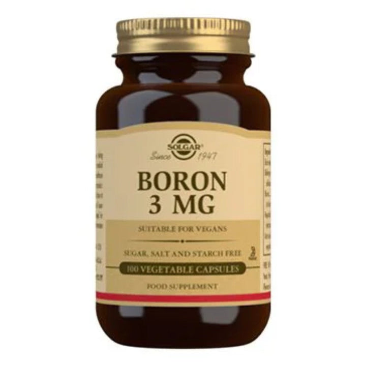 Solgar Bor 3 mg (multi keleret bor) (100 kapselia)