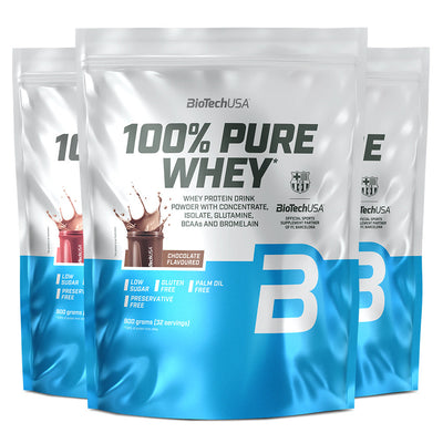 BioTechUSA 100% Pure Whey - Proteiinijauhe (900g)