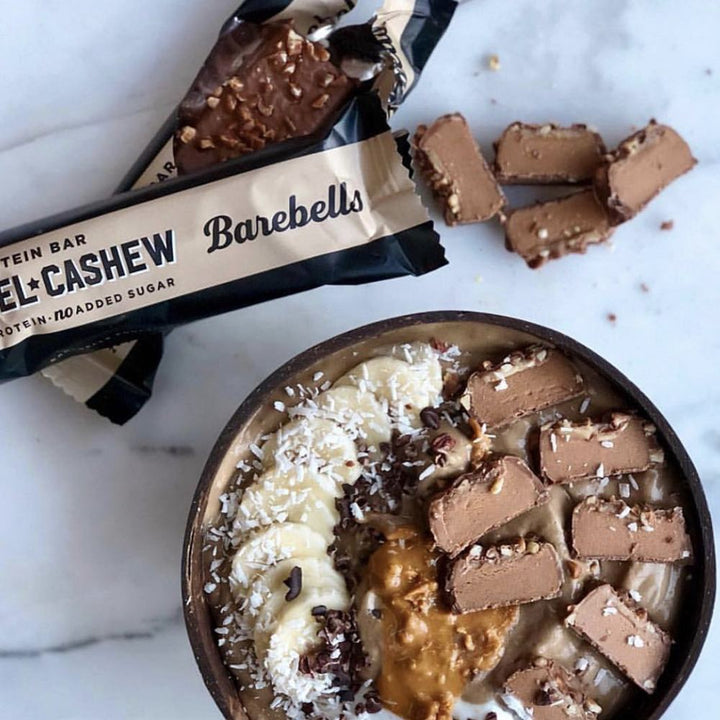 Barebells Proteiinipatukka - Caramel & Cashew (12 x 55 g)