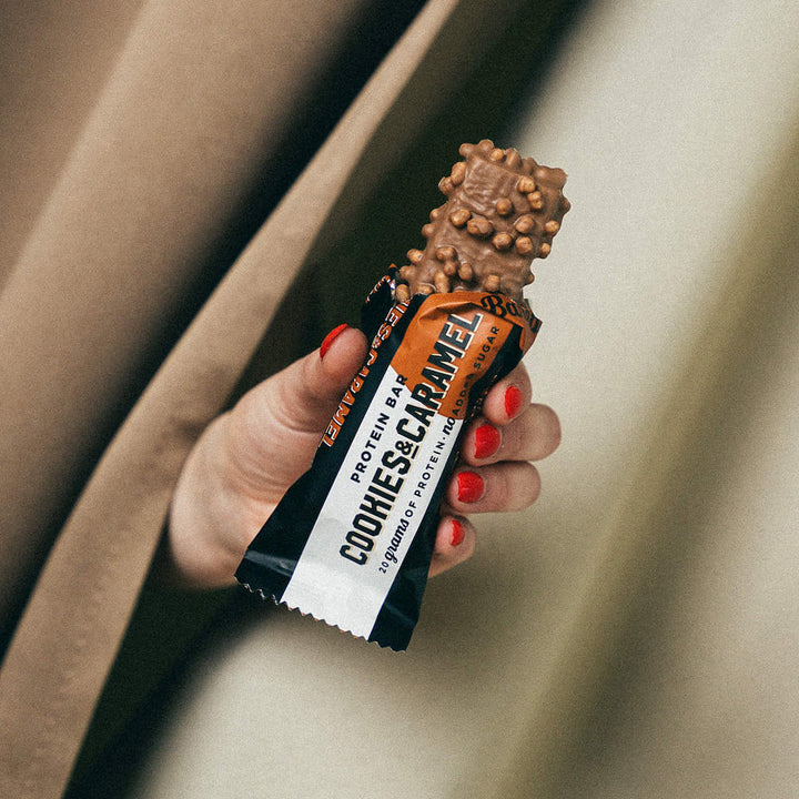 Barebells Proteiinipatukka (55 g) - Cookies & Caramel