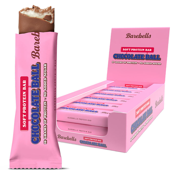 Barebells Soft-proteiinipatukka - Chocolate Ball (12 x 55 g)