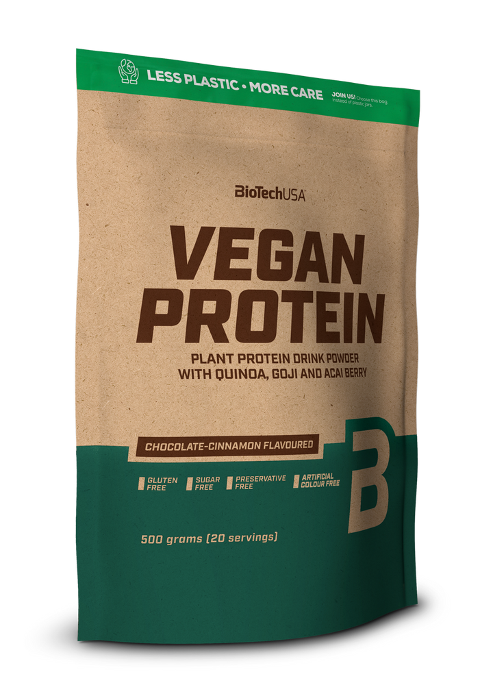 BioTechUSA Vegan Protein (500 g) - Chocolate Cinnamon