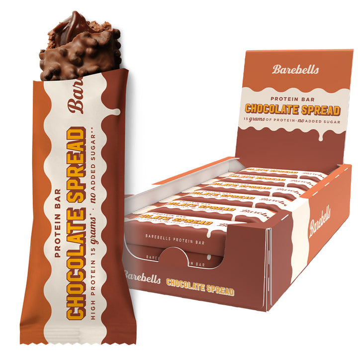 Barebells Proteiinipatukka - Chocolate Spread (12 x 45 g)