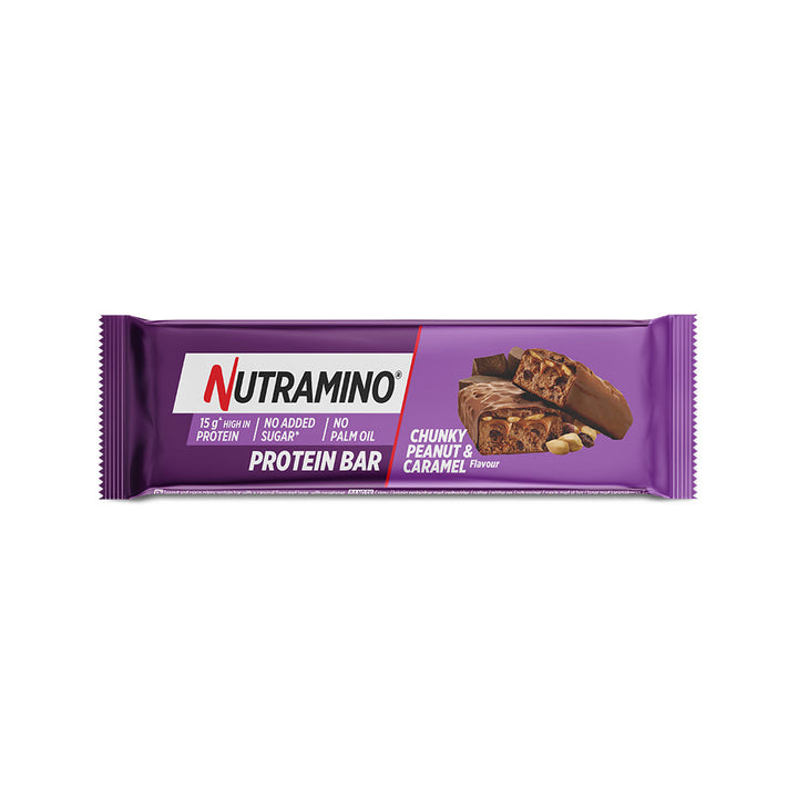 Nutramino Proteiinipatukka - Chunky Peanut & Caramel (55 g)