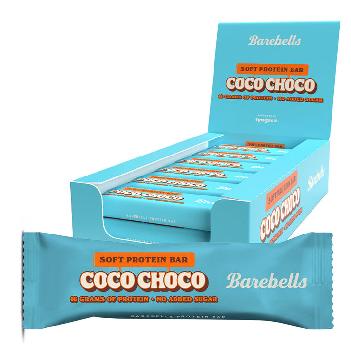 Barebells Soft-proteiinipatukka - Coco Choco (12 x 55 g)