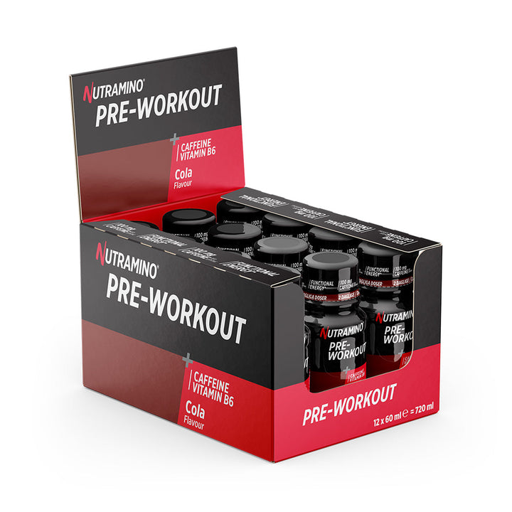 Nutramino Pre-Workout Shot - Cola (12 x 60 ml)