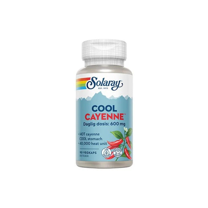 Solaray Cool Cayenne (90 kapselia)