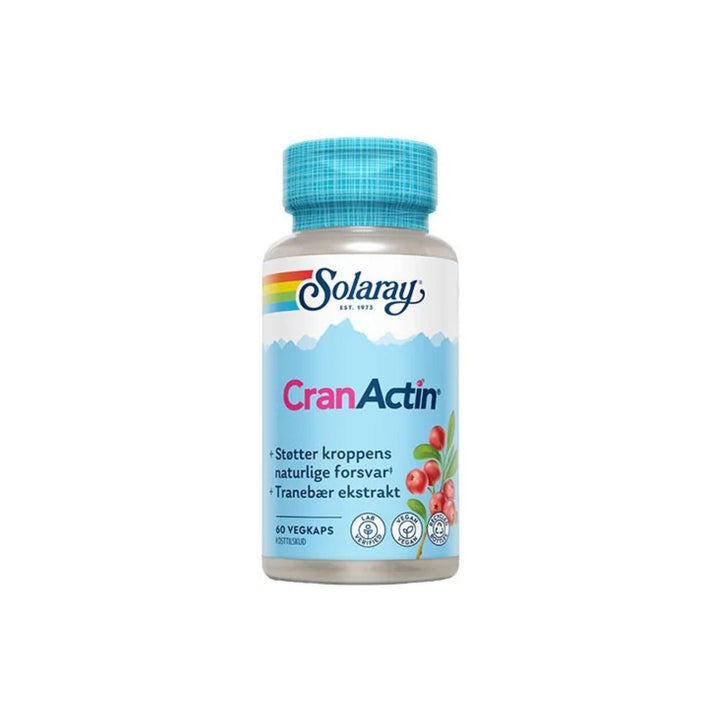 Solaray CranActin Karpalouute 400mg (60 kapselia)