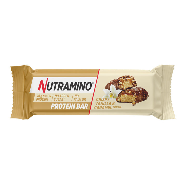 Nutramino Proteiinipatukka - Crispy Vanilla & Caramel (55 g)