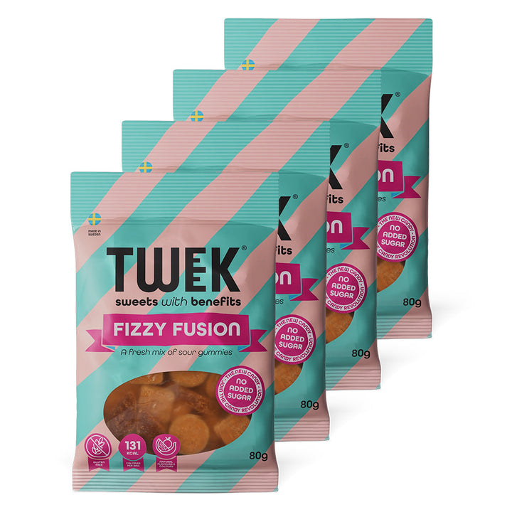 TWEEK Candy - Fizzy Fusion (4 x 80 g)