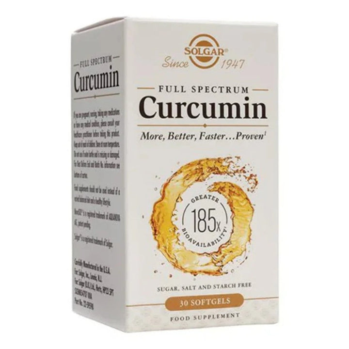 Solgar Full Spectrum Curcumin (30 kapselia)