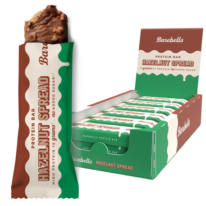 Barebells Proteiinipatukka - Hazelnut Spread (12 x 45 g)