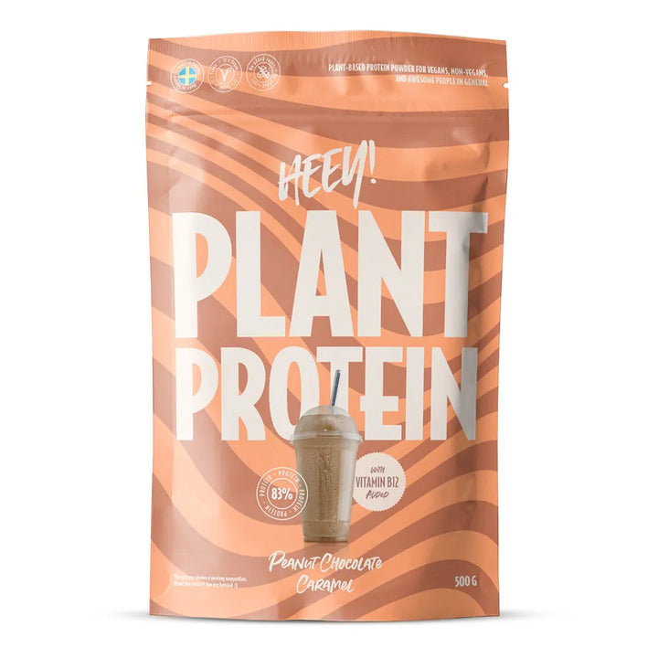 Heey! Vegan Protein - Peanut Chocolate Caramel (500 g)