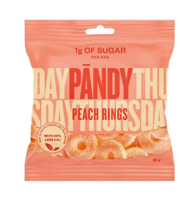 PANDY CANDY (50 g) - Peach Rings