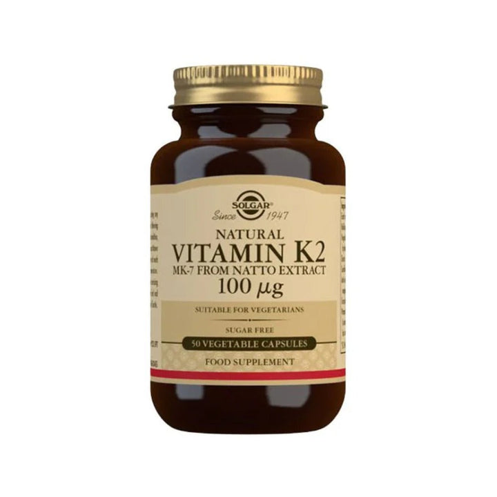 Solgar Vitamin K2 100 mcg (50 kapselia)