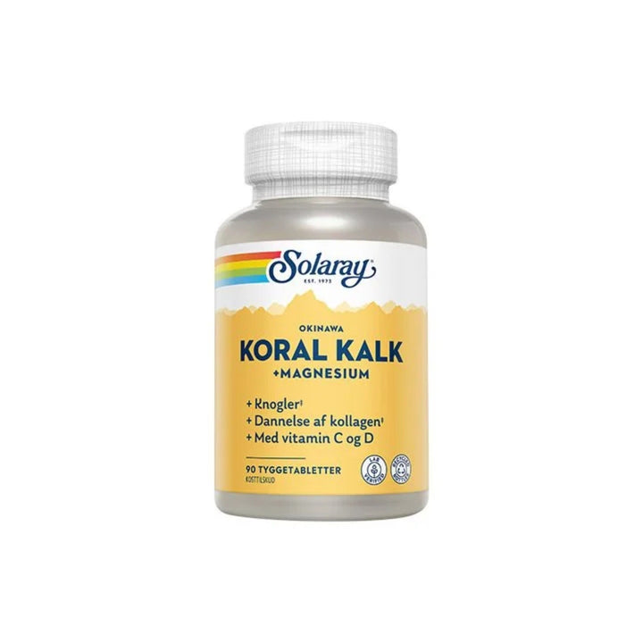 Solaray KoralKalk + Magnesium (90 tablettia)