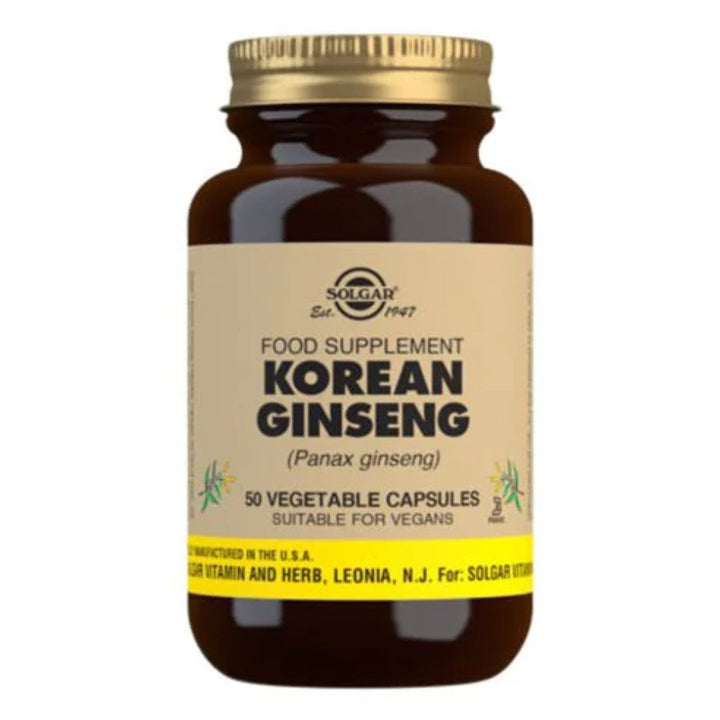 Solgar Korean Ginseng (50 kapselia)