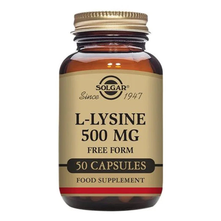 Solgar L-Lysin 500 mg (50 kapselia)