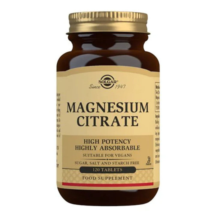 Solgar Magnesium citrat 200mg (120 tablettia)