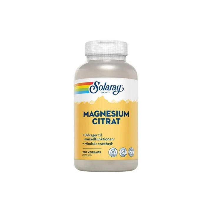 Solaray Magnesium Citrat (90 kapselia)