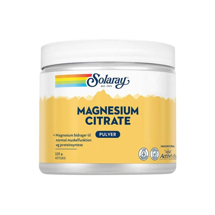 Solaray Magnesiumsitraatti (225 g)