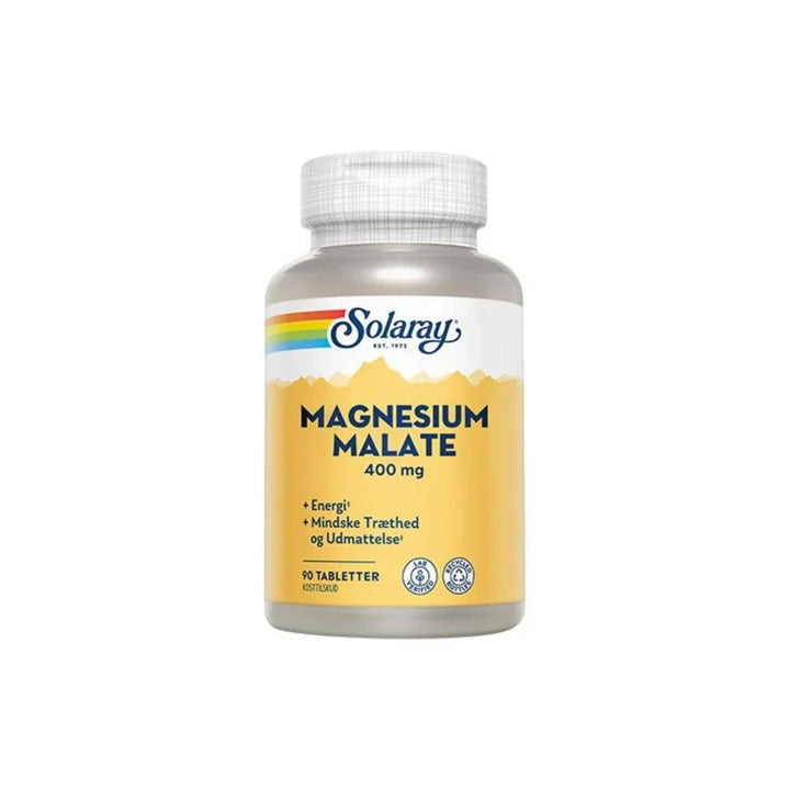Solaray Magnesium Malate (90 tablettia)