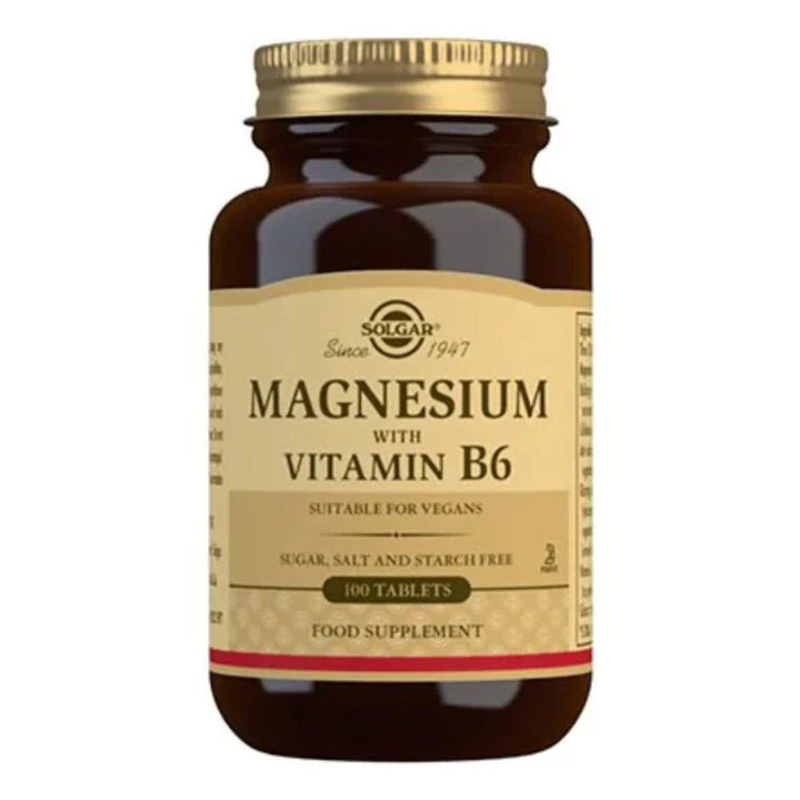 Solgar Magnesium+B6 (100 tablettia)