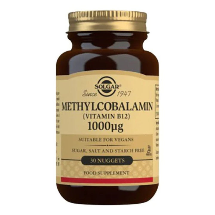 Solgar Methylcobalamin 1000 ug (B12) (30 tablettia)