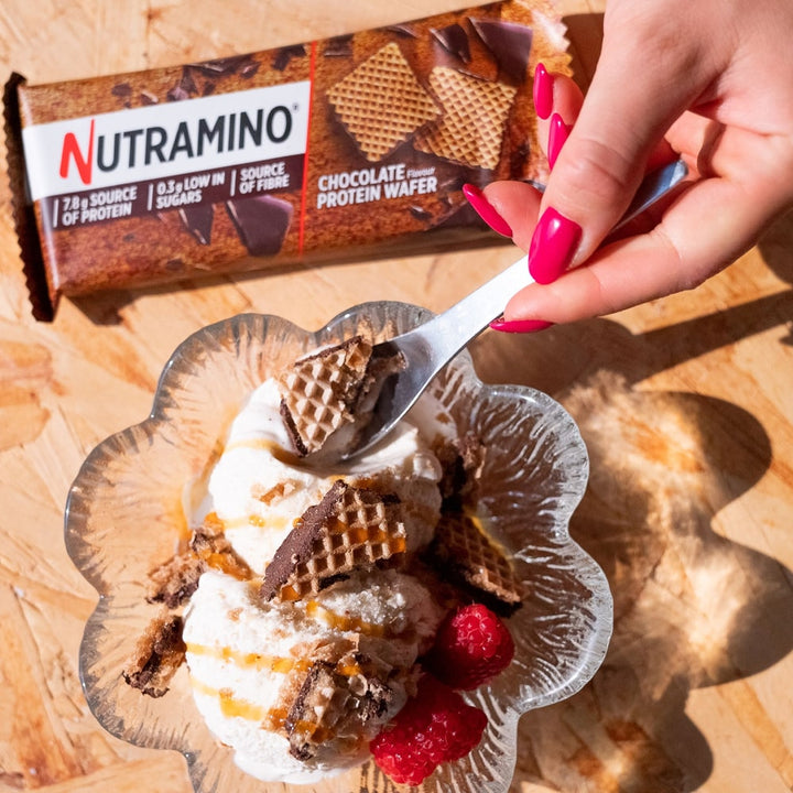 Nutramino Proteiinivohveli - Chocolate (12 x 39 g)