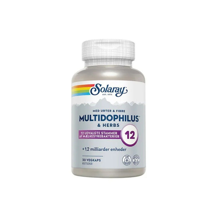 Solaray Multidophilus & Herbs (30 kapselia)