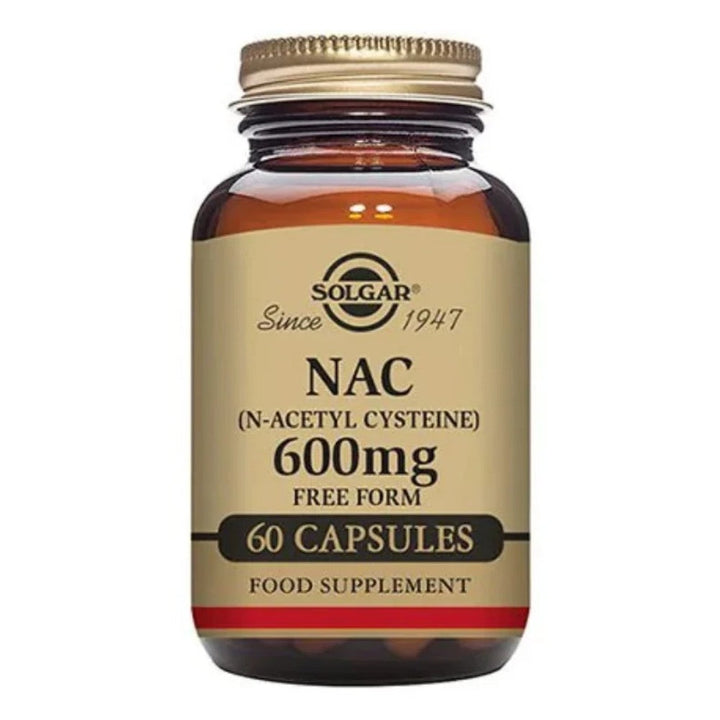 Solgar NAC 600 mg (60 kapselia)